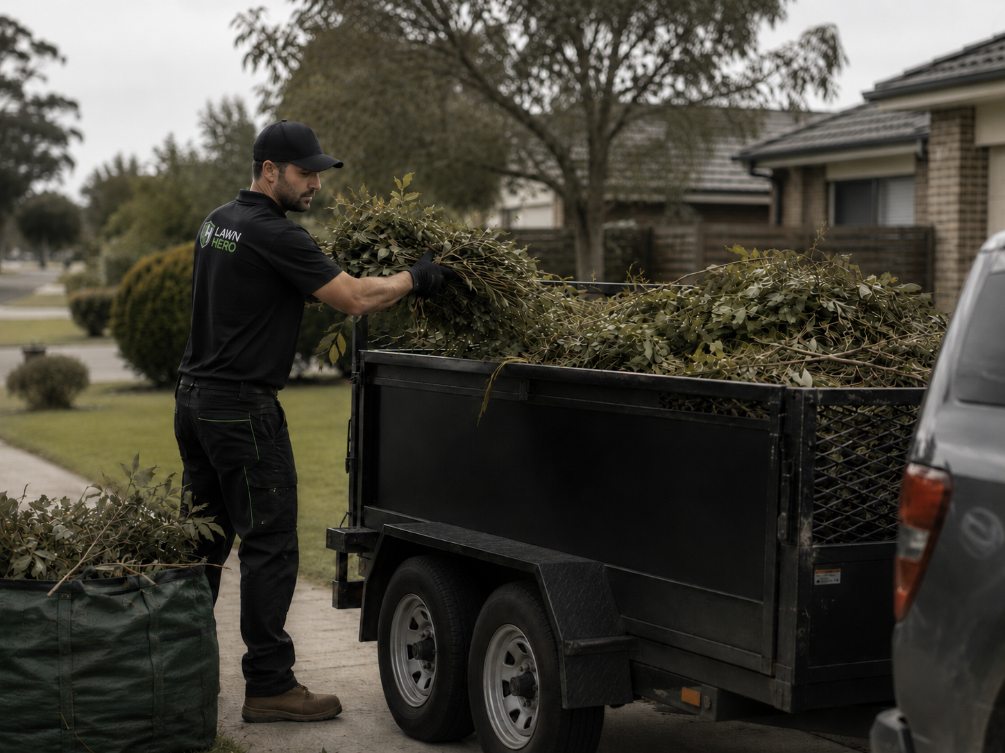 Green waste removal service