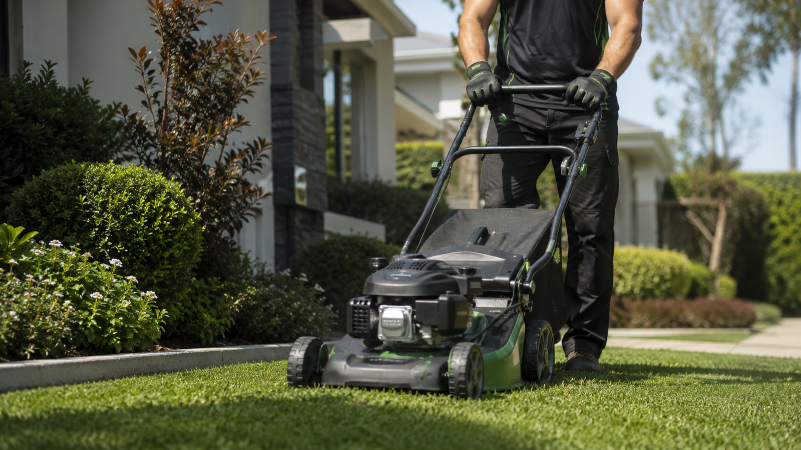 Lawn mowing service