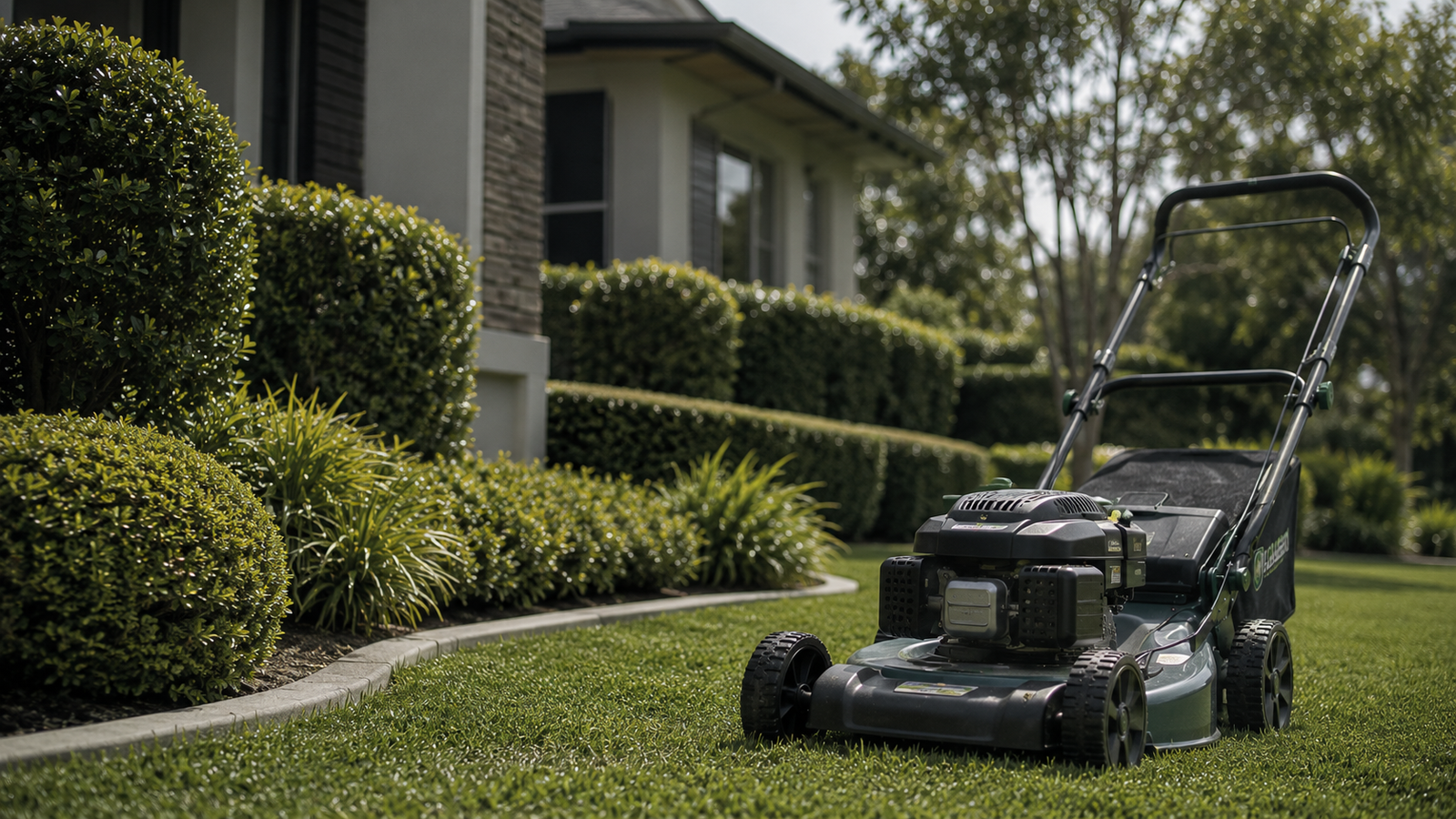 Lawn mowing